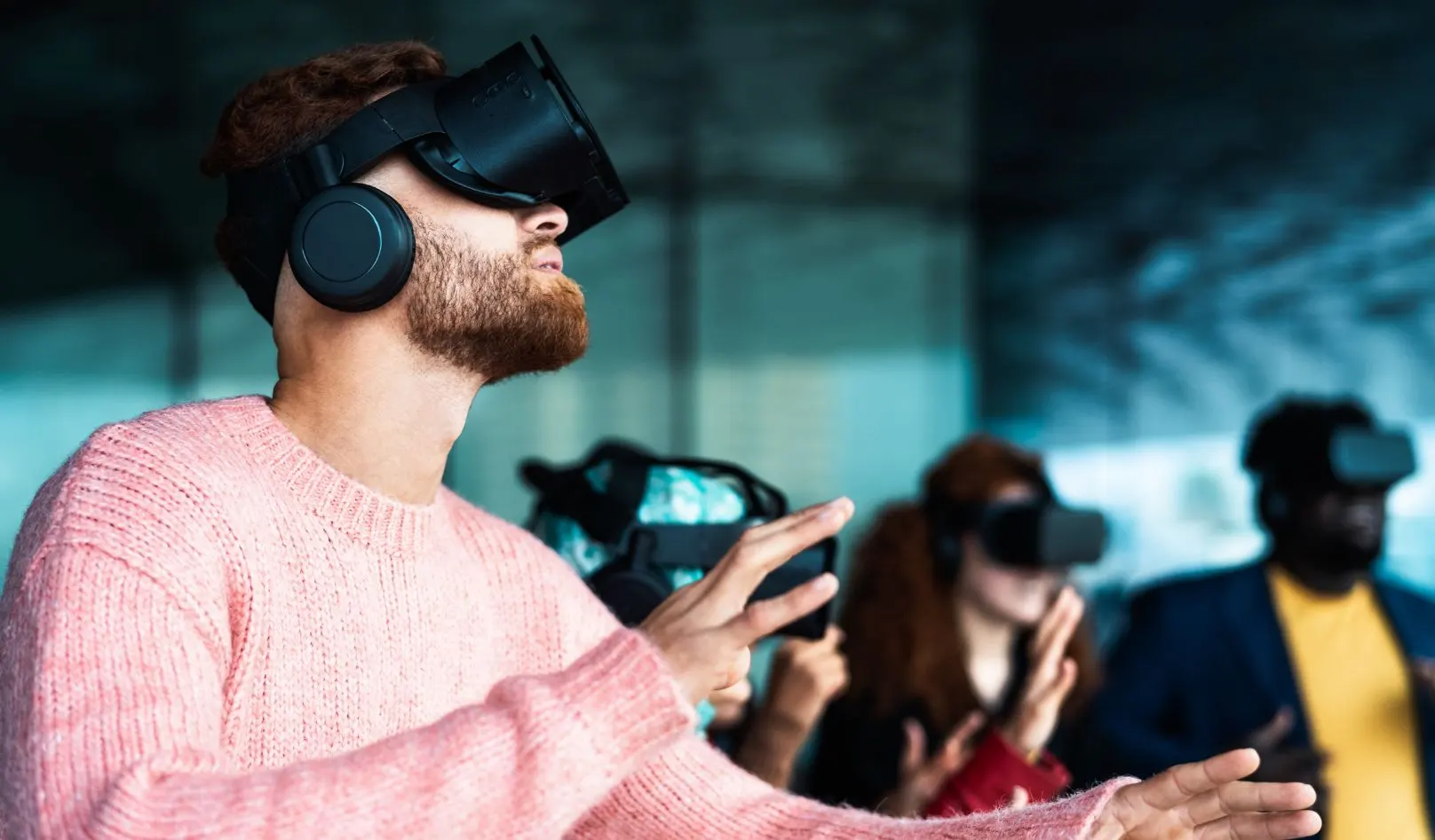 Business of immersive VR and AR experience
