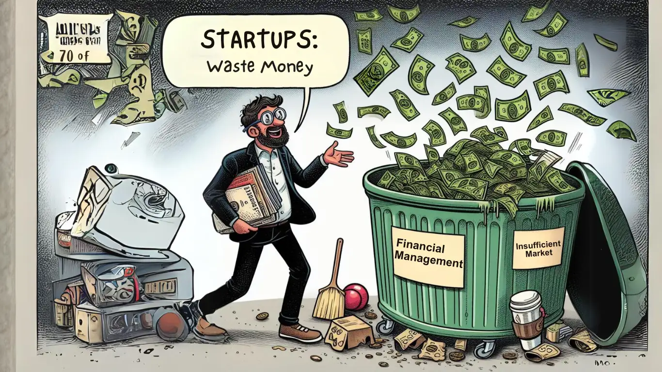 STARTUPS Waste Money
